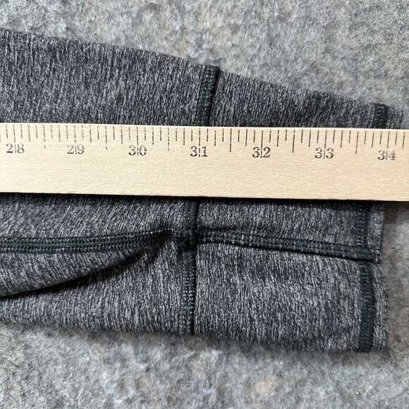 Lululemon Surge 1/2 Zip Pullover Men L Gray Solid Long Sleeve b157 - Picture 13 of 14